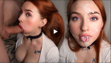 Skillful Redhead Drenched: You Will Cum Fast To Her Wet Mouth